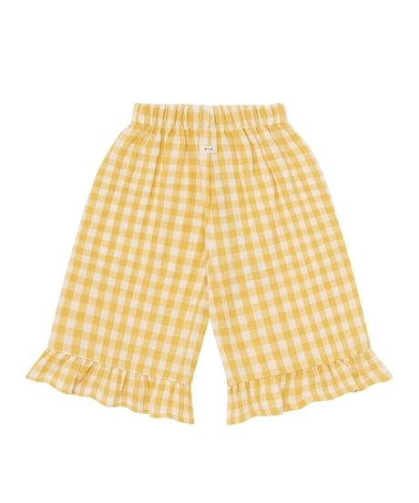 organic zoo - Honeycomb Gingham Frill Culottes