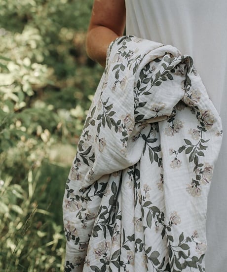 garbo&friends - Honeysuckle Muslin Swaddle Blanket