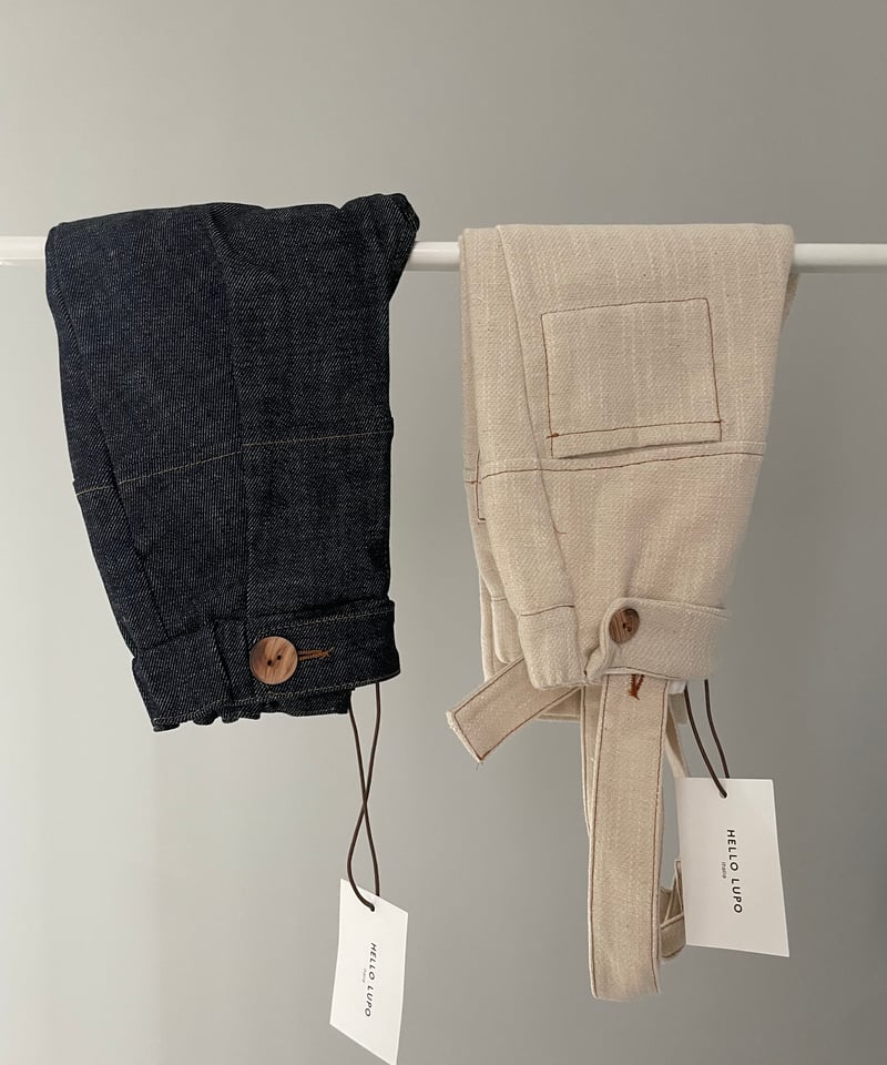 ボトムス HELLO LUPO Cappuccino Trousers - Black D ボトムス HELLO LUPO Cappuccino Trousers - Black D ボトムス