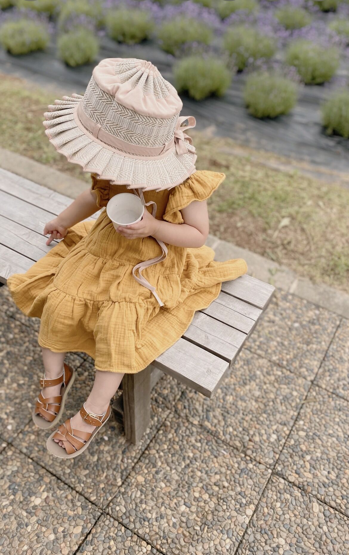 son and daughter クロシェ セットアップ 5-6y son and daughter - NARA SETS (Marigold) | U andel