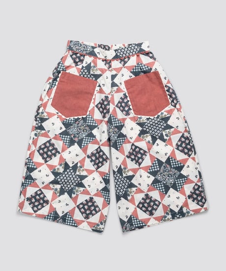 Little Cotton Clothes - Molly Trousers Patchwork Floral