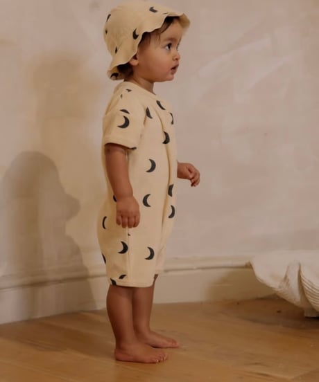 organic zoo - Pebble Midnight Terry Beach Romper