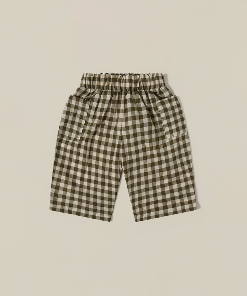 organic zoo－Olive Gingham 上下セット Olive Gingham Tutti Skirt | Organic Zoo