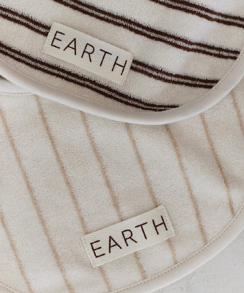 予約】EARTH THE ARCHIVE - Organic Bib (10カラー) | U