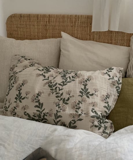 garbo&friends - Honeysuckle Muslin Pillowcase