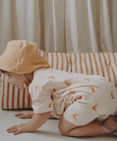 organic zoo - Honey Midnight Terry Beach Romper 送料無料