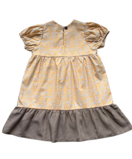 HELLO LUPO - FRU FRU DRESS - APRICOT/NOCCIOLA