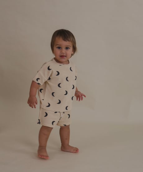 organic zoo -  Pebble Midnight Terry Boxy T- Shirt