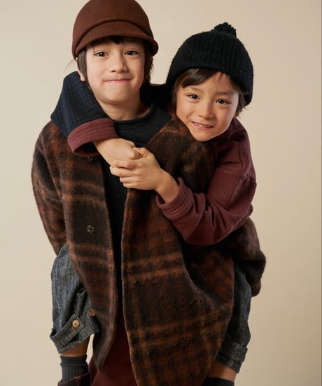 HELLO LUPO -  Kimono Coat - Chestnut