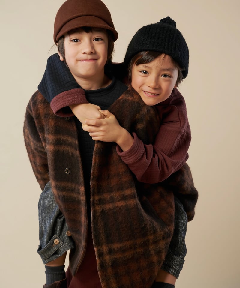 HELLO LUPO - Kimono Coat - Chestnut | UANDEL