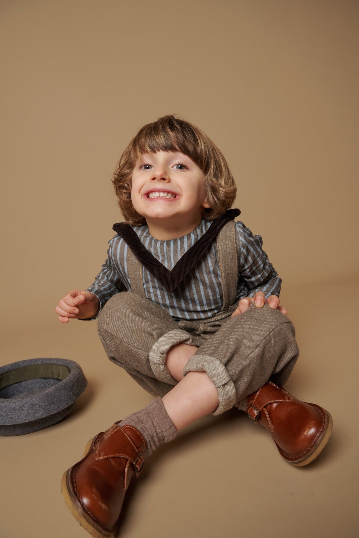 ボトムス HELLO LUPO Brooks Trousers Brown D 2y Brooks