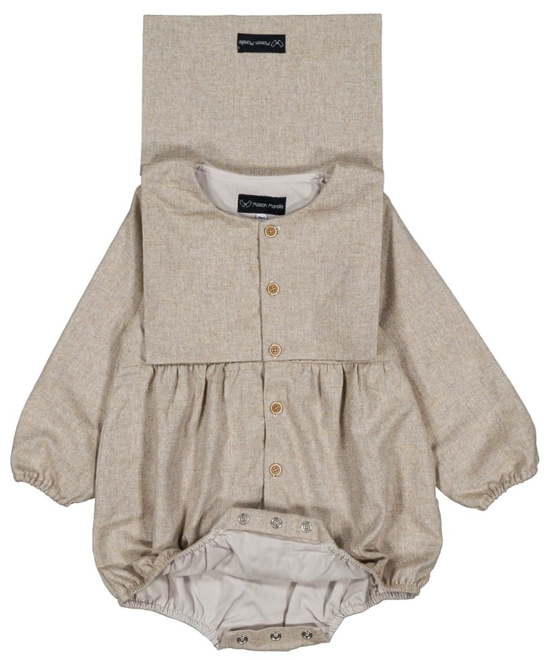 予約販売商品】 Maison Marelle - Romper ALMA- flannel