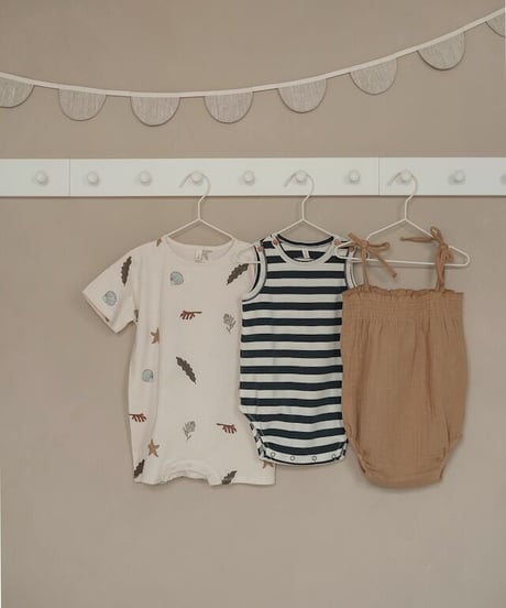 organic zoo - Sailor Sleeveless Bodysuit