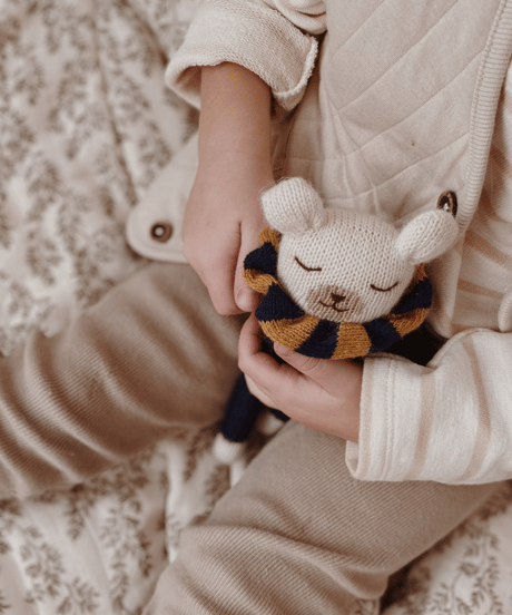 main sauvage - Polar bear knit toy 送料無料