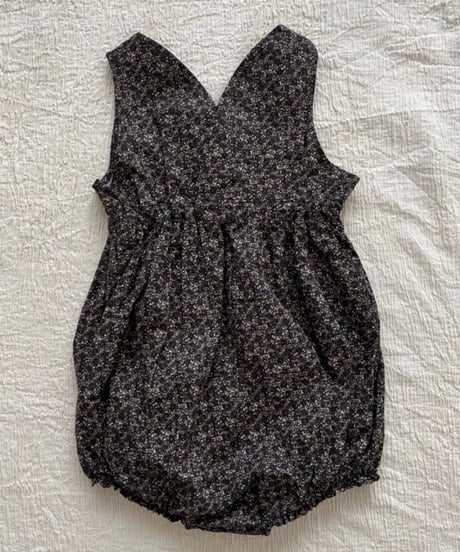 HELLO LUPO - Yuki Baby Tuta (Fiori nero)