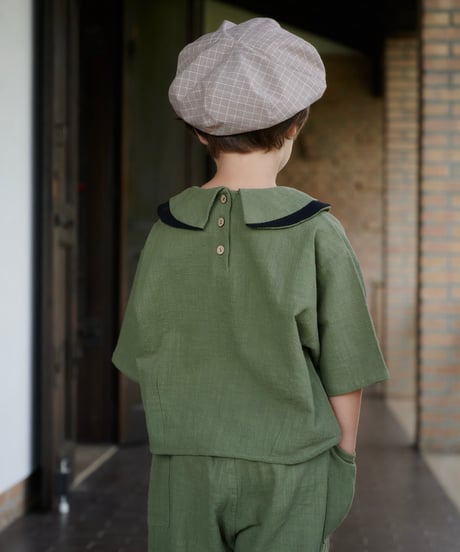 HELLO LUPO - OLIVER TOP - SAGE/SUMI