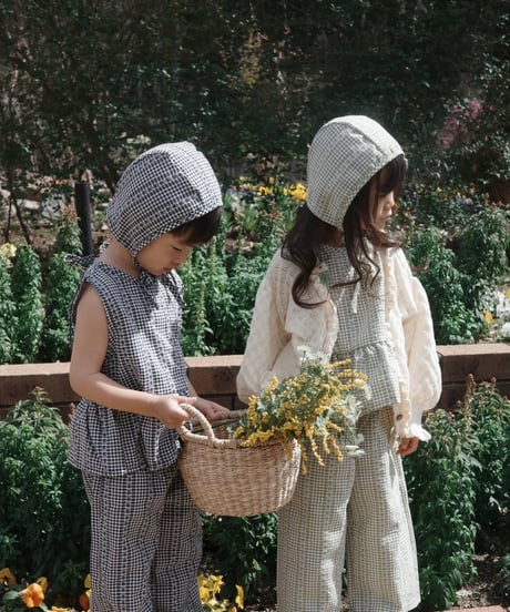 UANDEL - Willow Green Gingham Top