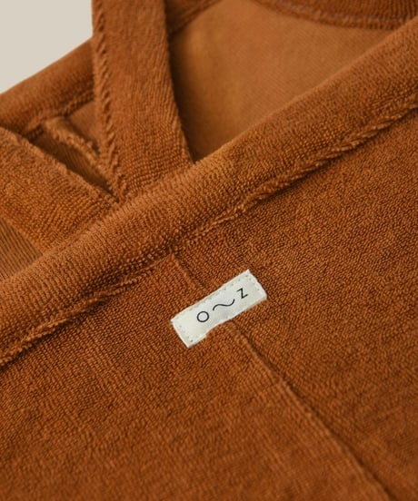 organic zoo - Terracotta Terry Cropped Dungarees