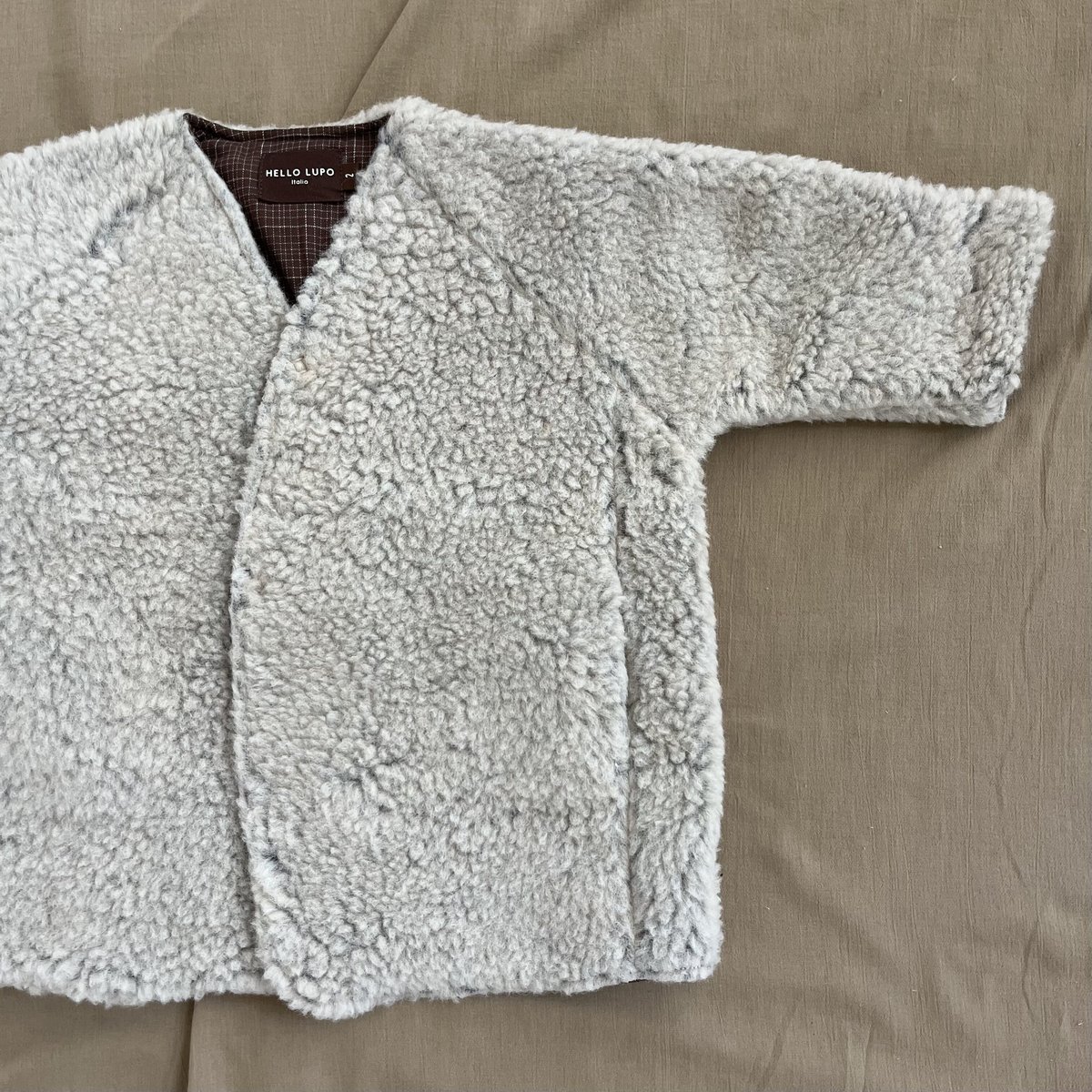 美品 hello lupo Bell coat bianco 2-3y コート 美品 hello lupo Bell coat bianco 2-3y コート HELLO LUPO