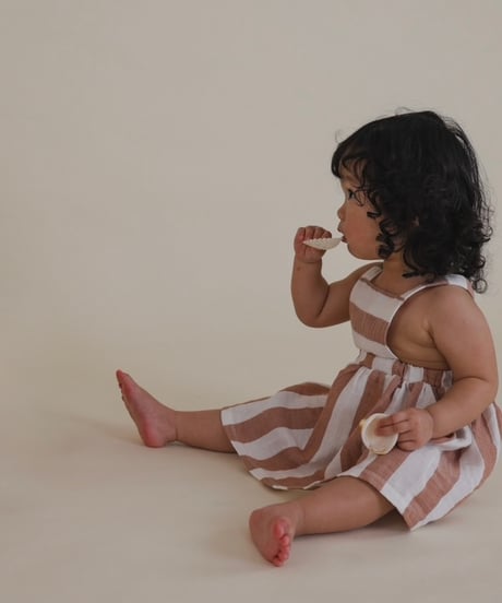 organic zoo - Sienna Stripes Apron Skirt