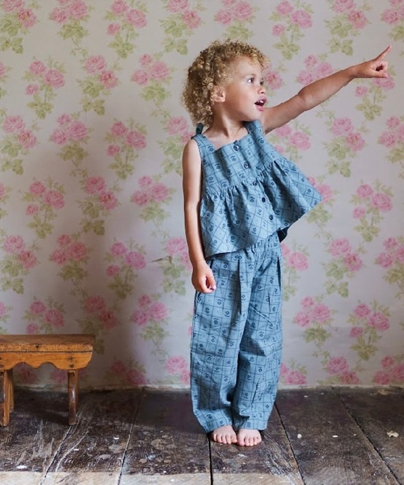 Little Cotton Clothes - Shirley Top Thyme Flor Little Cotton Clothes - Shirley Top Thyme Flor