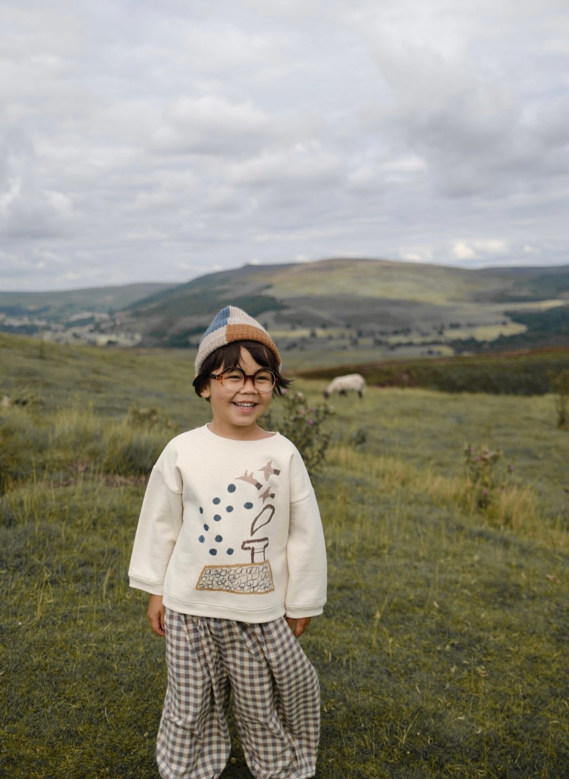 オーガニックズー Shoreline Gingham Lodge Pants Shoreline Gingham Lodge Pants | Organic Zoo