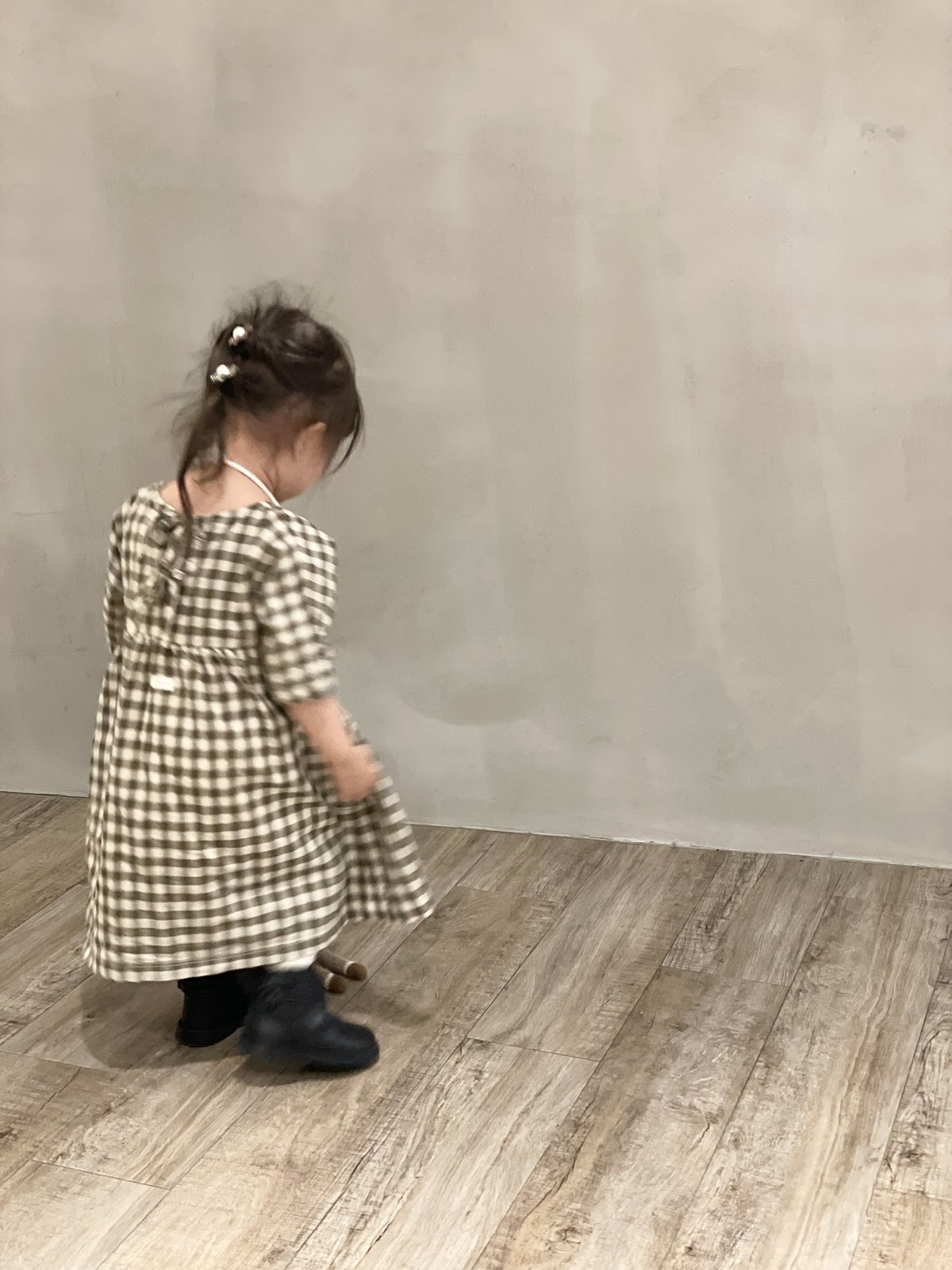 organic zoo - Olive Gingham Bella Dress 送料無料 |