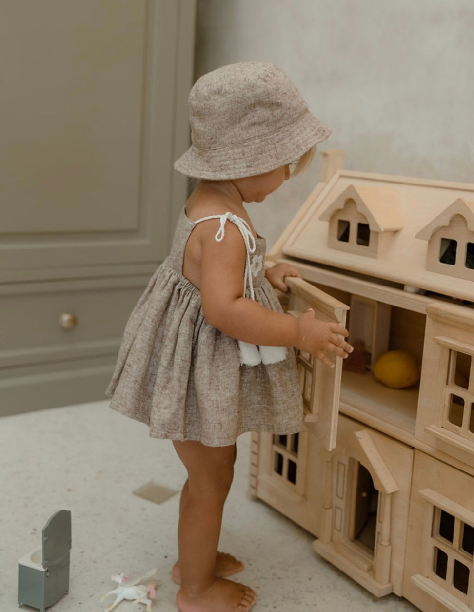 ワンピース Son and Daughter Oilio Embroidery Sets Son and Daughter - Oilio Embroidery Sets | UANDEL
