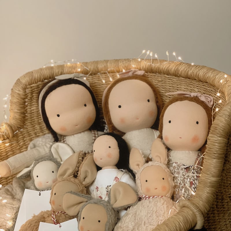 人形 Little Kin Studio medium girl Little Kin Studio - Medium doll (ミディアム) | UANDEL
