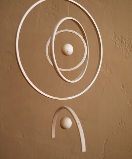 【予約販売商品】Kinetic Levi - Circles On The Water hanging kinetic mobile