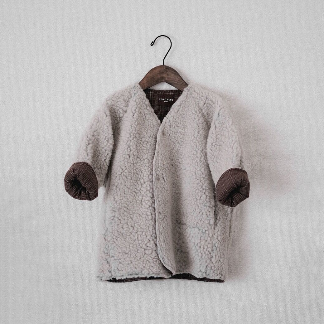 美品 hello lupo Bell coat bianco 2-3y コート 美品 hello lupo Bell coat bianco 2-3y コート HELLO LUPO