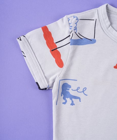 mile - dino kids' tee