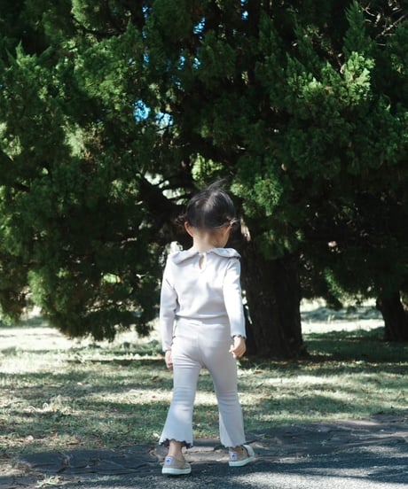 UANDEL - mellow collared pants(gray)