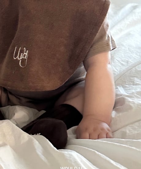 wouldU - Cloud Terry Bibs