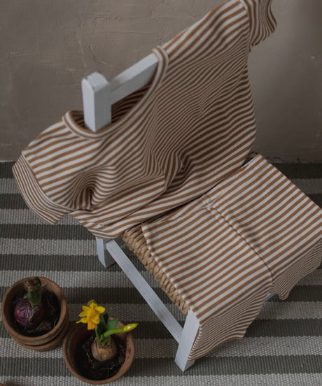 organic zoo - Copper Stripes Boxy T-Shirt