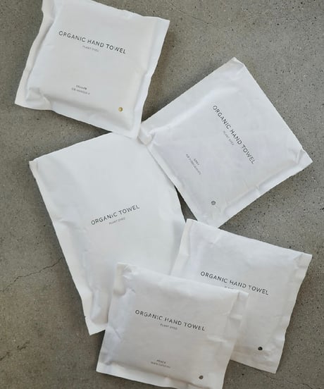 【予約】EARTH THE ARCHIVE - Plant dyed organic hand towel