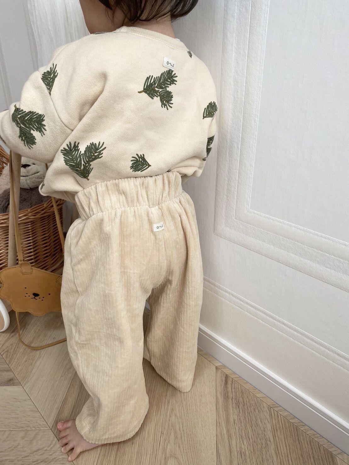 オーガニックズー　almond Fisherman Pants 1-2y organic zoo - Almond Fisherman Pants | U andel