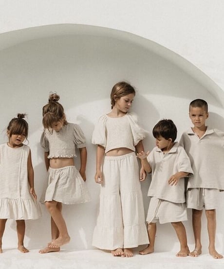 son and daughter - LANA MESH CROP TOP