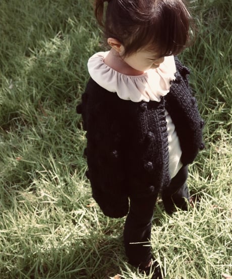 THE BLUEBERRY HILL - Popcorn Cardigan  Black