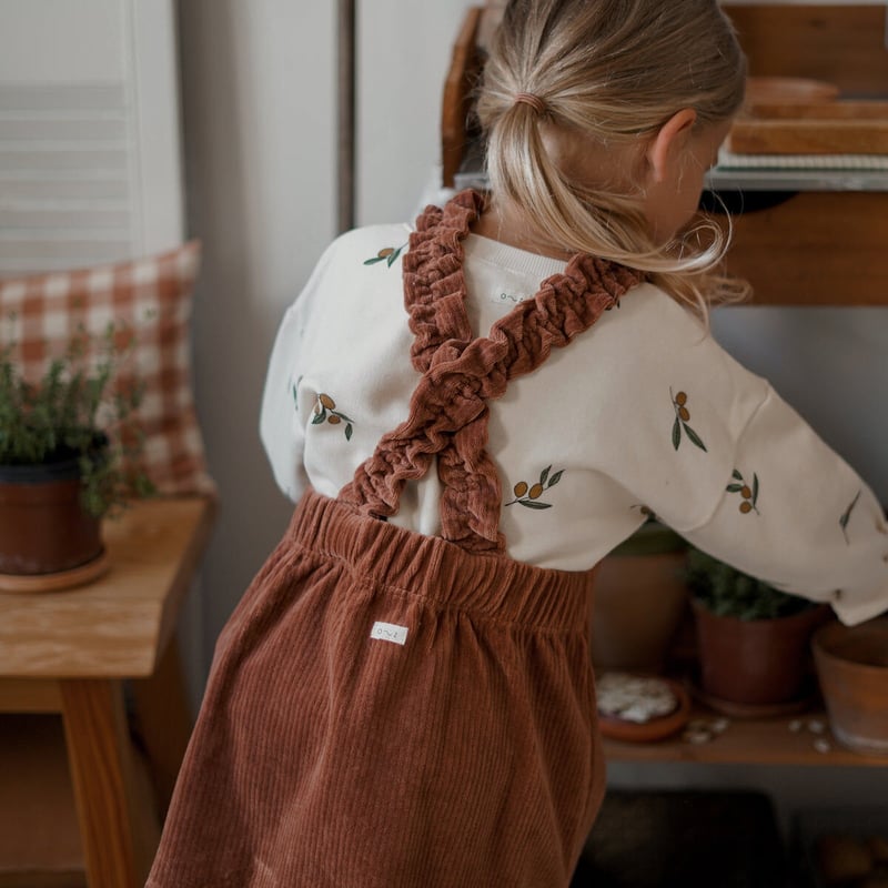 ワンピース ORGANIC ZOO   CINNAMON PICNIC DRESS 2-3Y CINNAMON PICNIC DRESS – tinynation