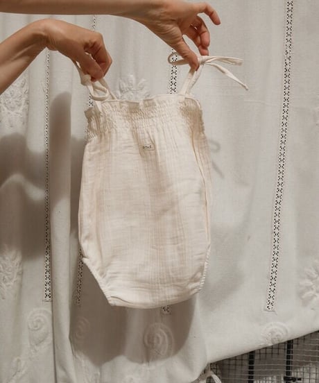 organic zoo - Oat Spaghetti Bodysuit 送料無料
