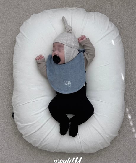 wouldU - Cloud Terry Bibs