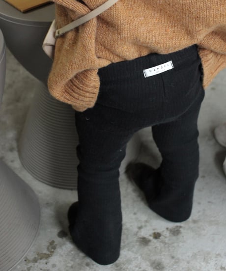 U ANDEL - flare pants (Black)