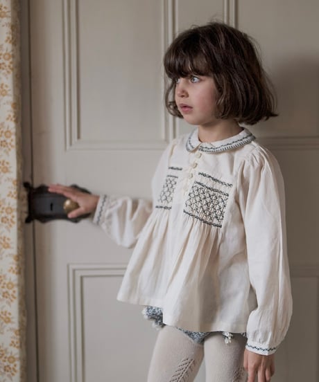 Little Cotton Clothes - Gracie Smocked Blouse