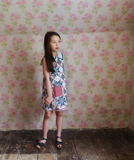 Little Cotton Clothes - Hannah Dress Patchwork Floral