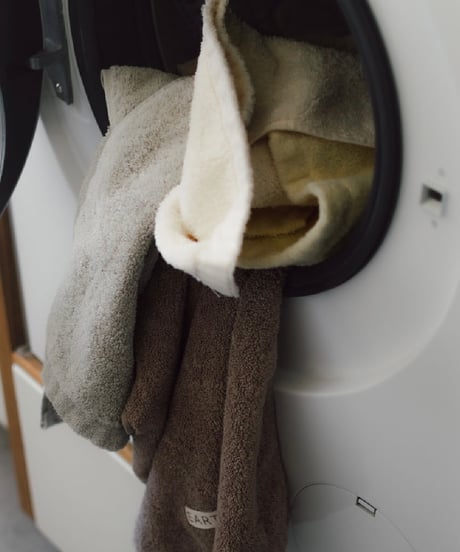 【予約】EARTH THE ARCHIVE - Plant dyed organic towel -face