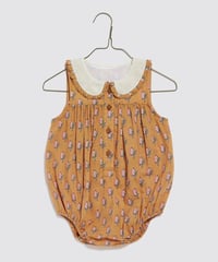 Little Cotton Clothes - Iris Romper Saffron Floral