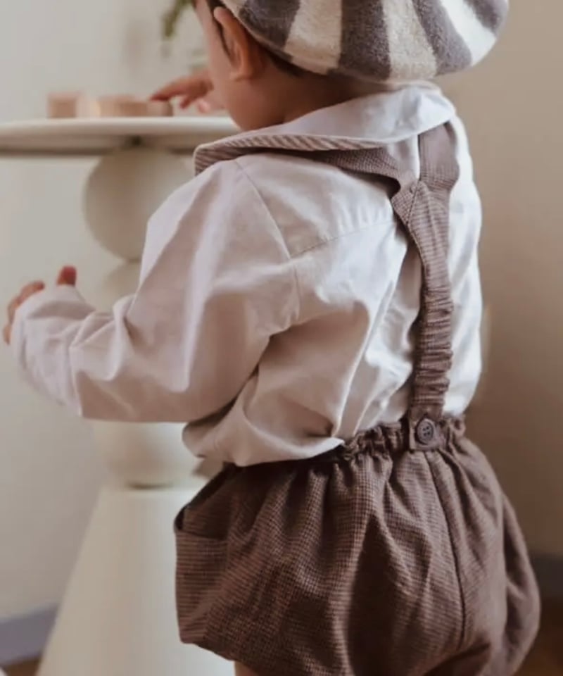 予約販売商品】 Maison Marelle - Bloomer straps TERNES