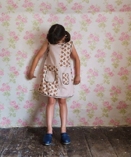 Little Cotton Clothes -  Hannah Dress Marigold Floral