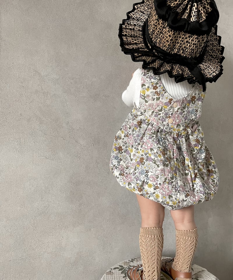 son and daughter - LEILA FLORAL ROMPER | UANDEL